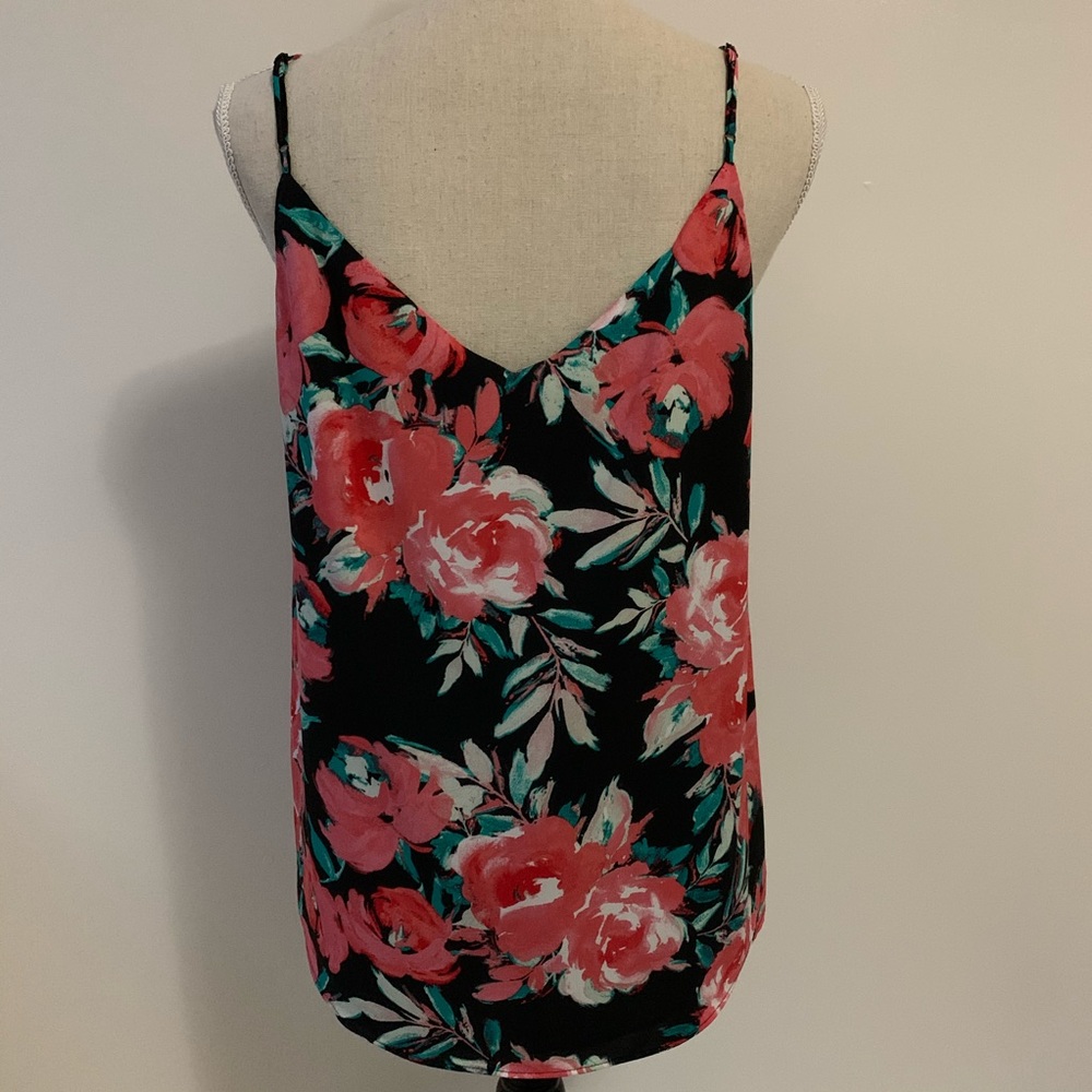 Calvin Klein Floral Career Tank Camisole - Picture 4 of 6